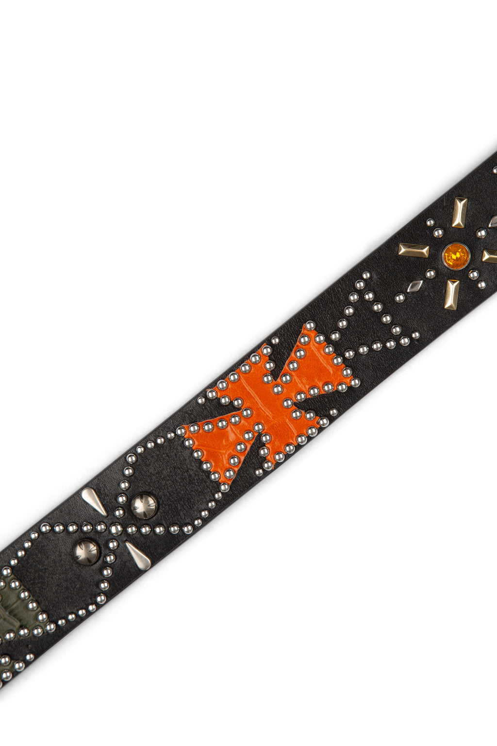 Multicolor Dédé Studded Belt