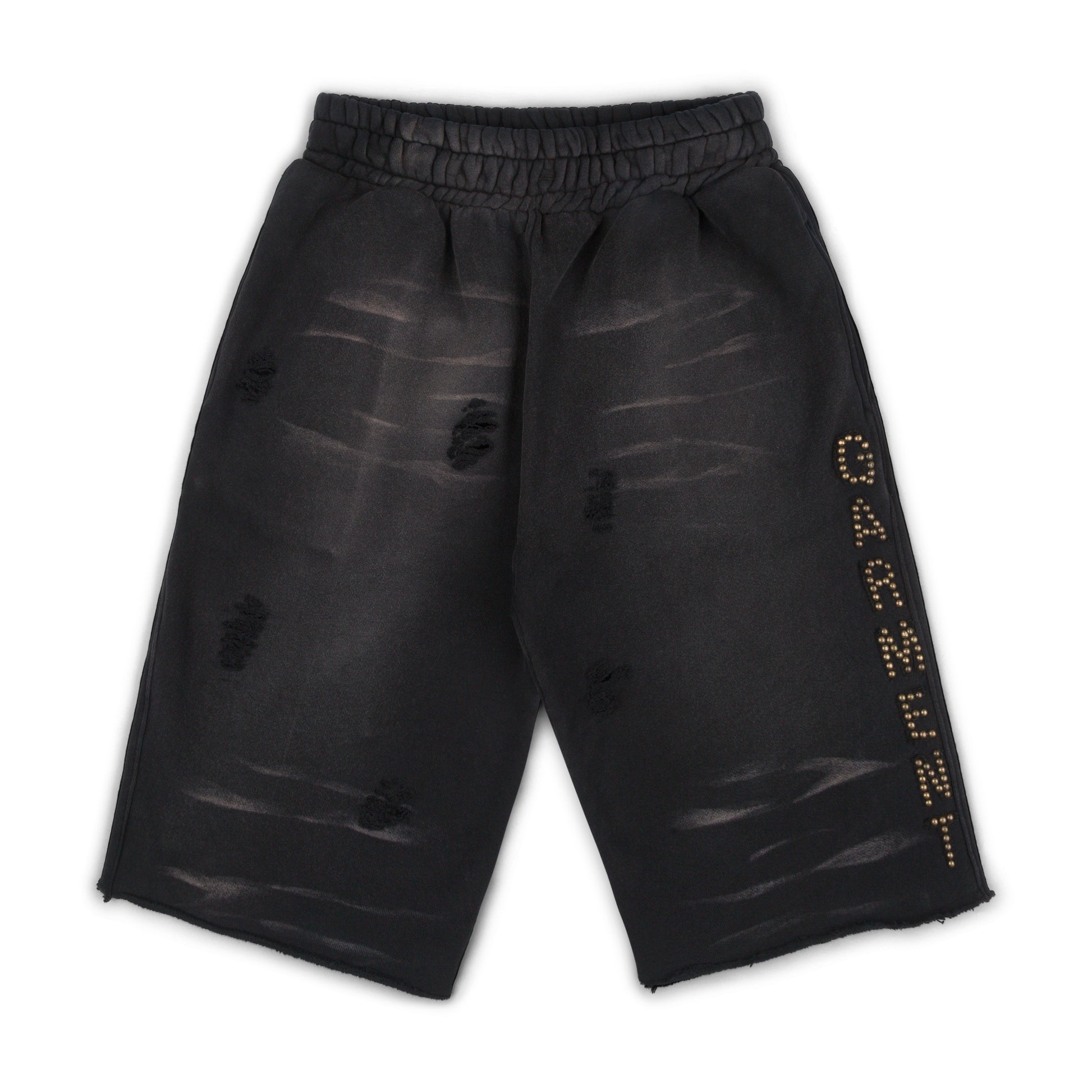 GD STUDDED 3/4 SHORTS