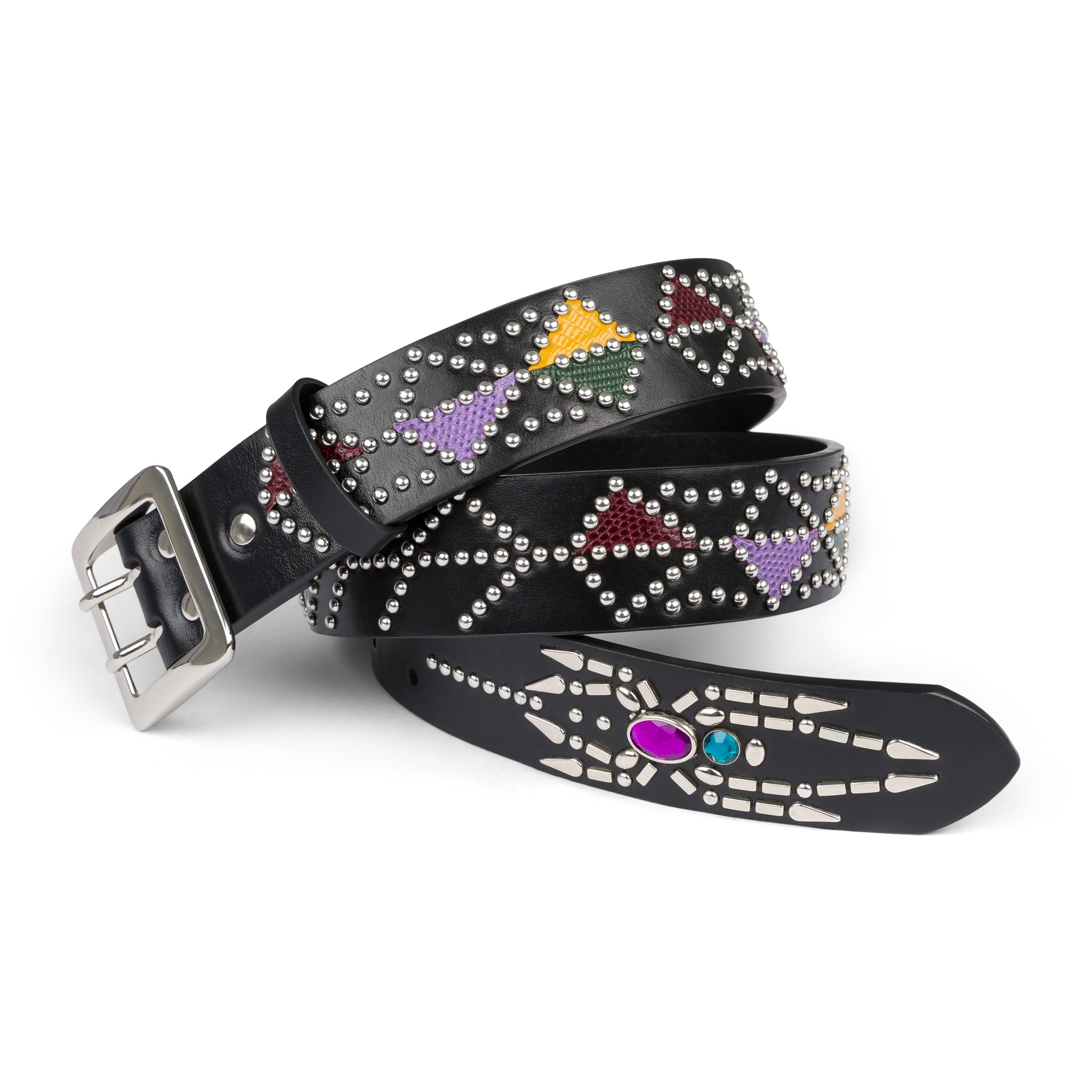 SP5DER WEB STUDDED BELT